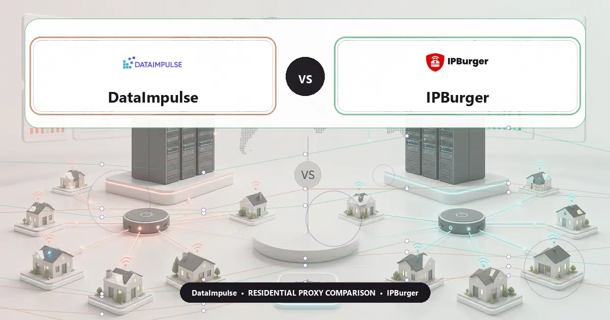 DataImpulse versus IPBurger residential proxy comparison