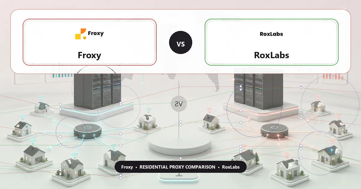 Froxy versus RoxLabs residential proxy comparison