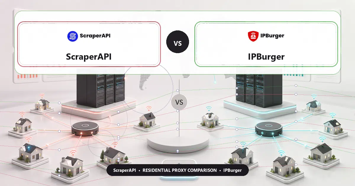 ScraperAPI versus IPBurger residential proxy comparison